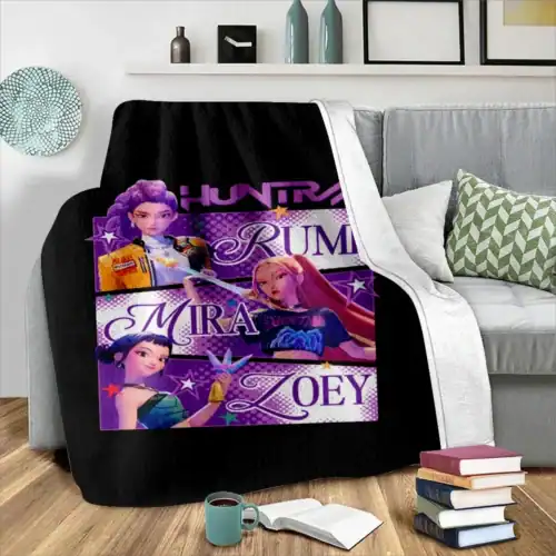Kpop Demon Hunters Blanket #3
