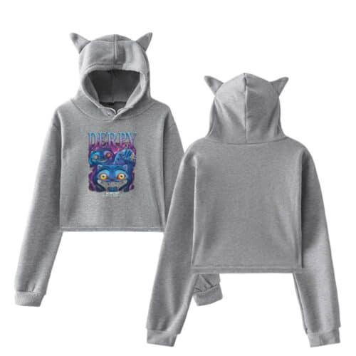 Kpop Demon Hunters Cropped Hoodie #8