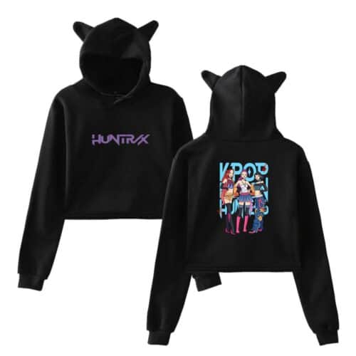 Kpop Demon Hunters Cropped Hoodie #13