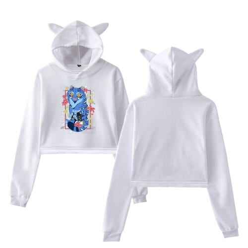 Kpop Demon Hunters Cropped Hoodie #6