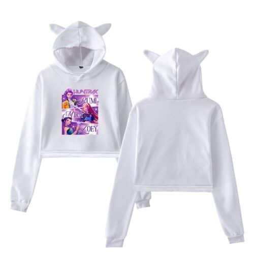 Kpop Demon Hunters Cropped Hoodie #10