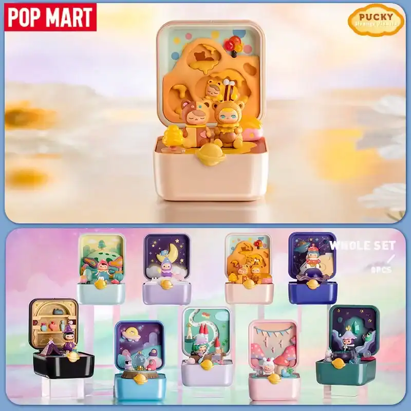 Kpop demon hunters merch, cute demon hunter figurine set with playful bear characters, colorful and collectible, perfect for K-pop and demon hunter fans.