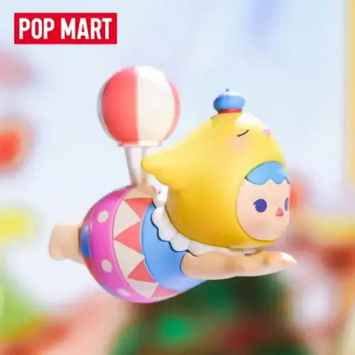 POP MART Kpop demon hunters merch figure with cute character design and vibrant colors.